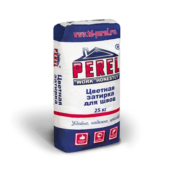 Цветная затирка для швов PEREL